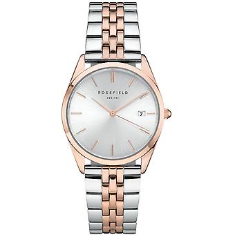 Rosefield Ace Quartz Analog Women Watch with ACSRD-A06 Stainless Steel Bracelet