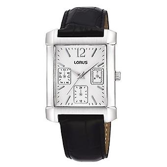 Lorus Watches Quartz Analog Man Watch with RYR31AX Cowhide Bracelet