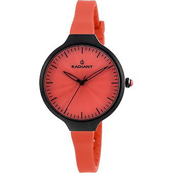Radiant nouvelle montre ensoleillée Quartz Analog Woman avec RA336612 Bracelet en silicone