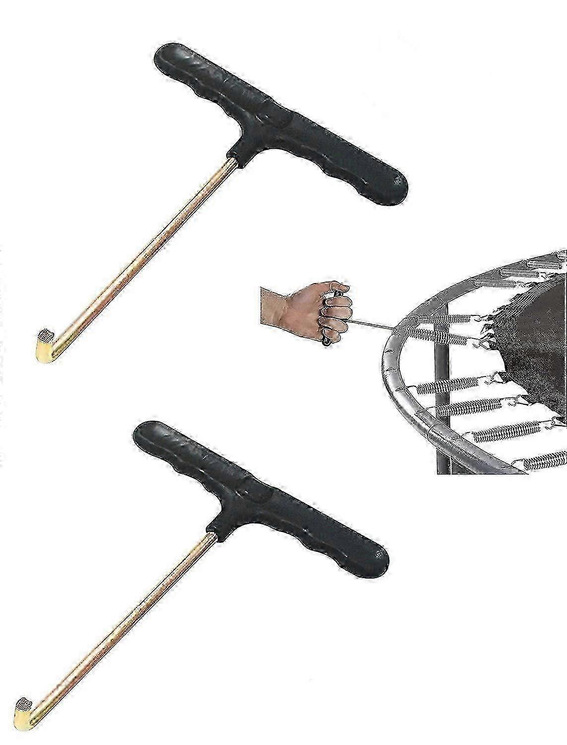 Trampoline Spring Pull Tool T-Hook (2 Pack)