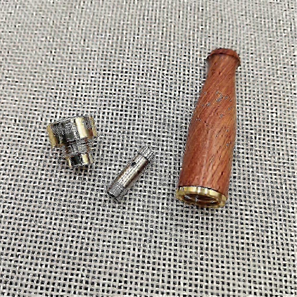 Classic Wood Cigarette Holder Set