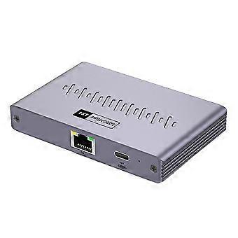 2X Network Cable Splitter 1 to 4 Gigabit Network Distributor Simultaneous Internet Access, RJ45 Network Switch Extender-SNNGV