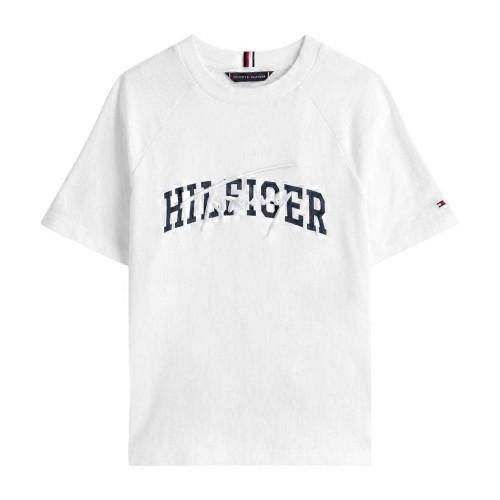 Tommy Hilfiger Childrens/Kids Script Raglan T-Shirt