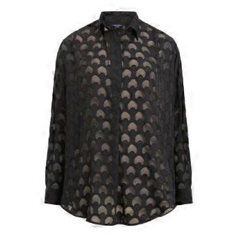 French Connection Womens/Ladies Burnout Long-Sleeved Shirt