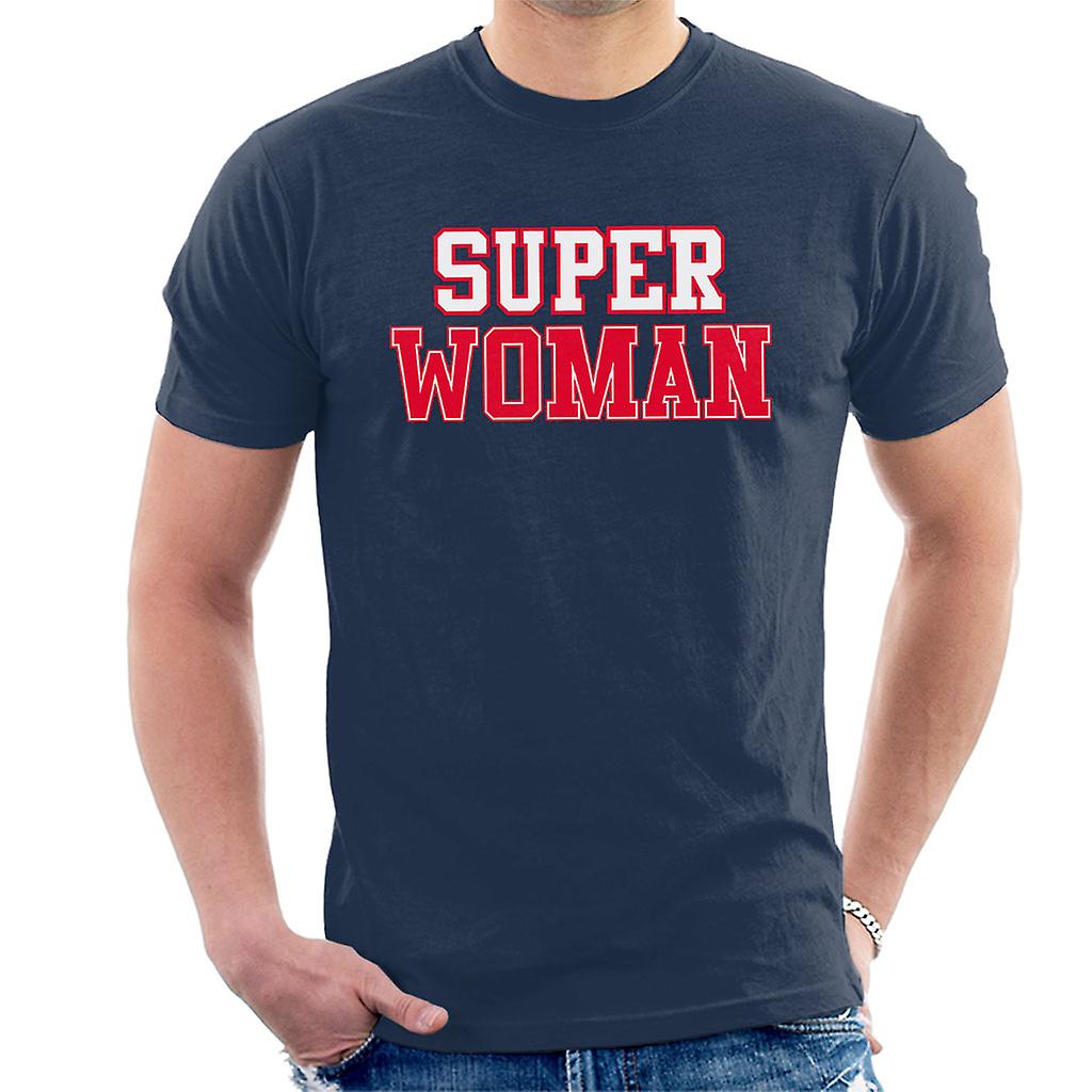 T-shirt donna super uomo