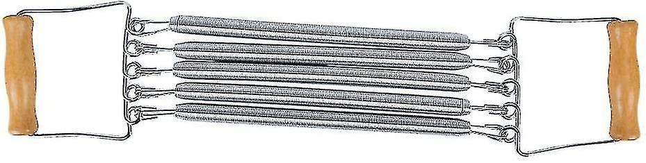 Chest Expander, 5 Spring Chest Expander Pull Exerciser Fitness Muscle Strength Exerciser Removable S