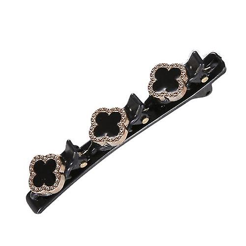 Sparkling Crystal Stone Braided Hair Clip