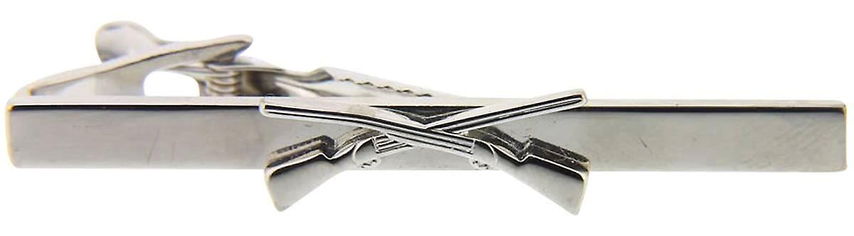 David Van Hagen Shotgun Country Tie Bar - Silver