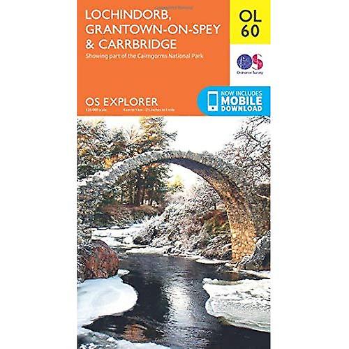 OS Explorer OL60 Lochindorb, Grantown-on-Spey & Carrbridge (OS Explorer Map)