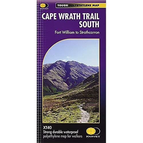 Cape Wrath sendero sur XT40: Mapa de la ruta