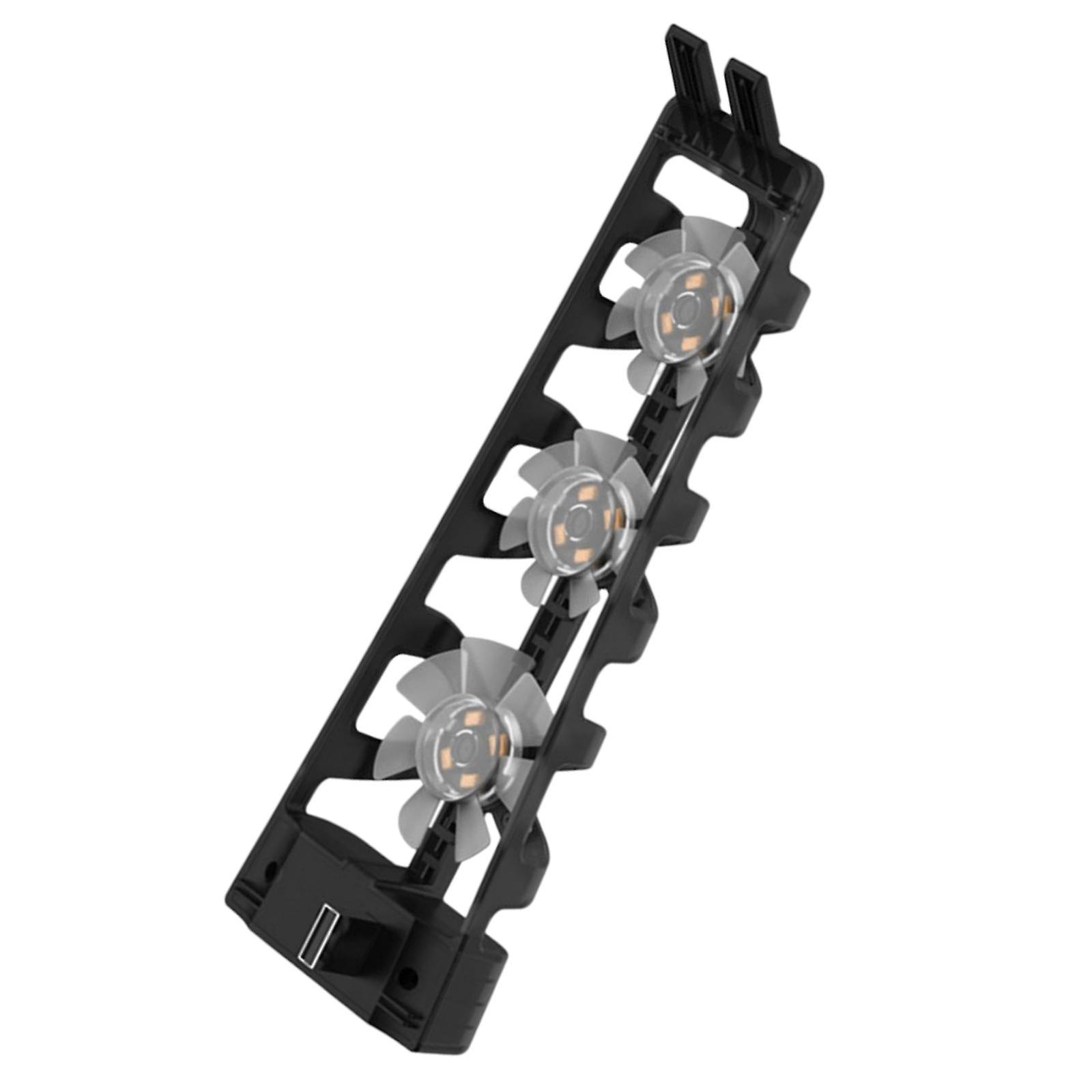 Cooling Fan Accessories Efficient External W/ LED Light for PS5 Console