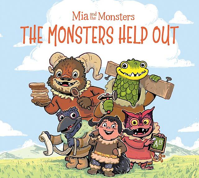 Mia And The Monsters The Monsters Help Out by Neil Christopher Hardback Book