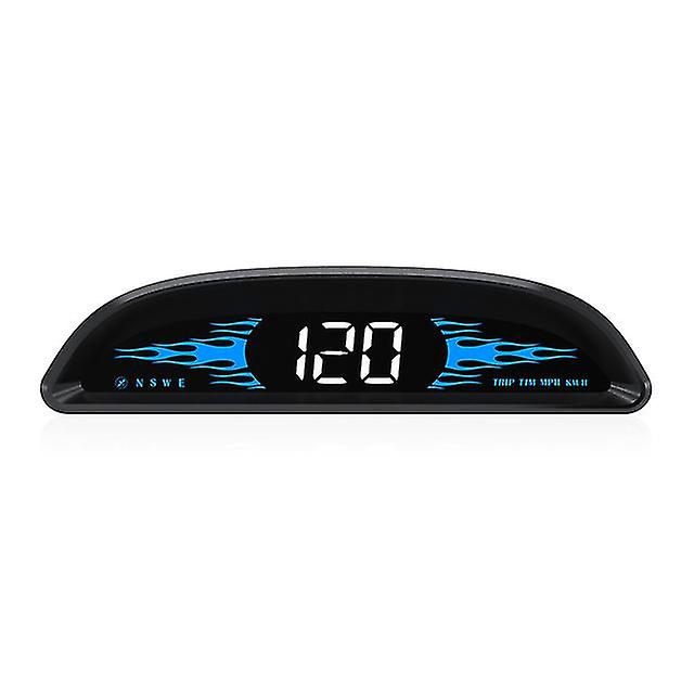 Gps Bil Hud Speedometer Head Up Display Digital Påminnelse Alarm, Speedometer, Elektronikk Tilbehør For Alle Biler