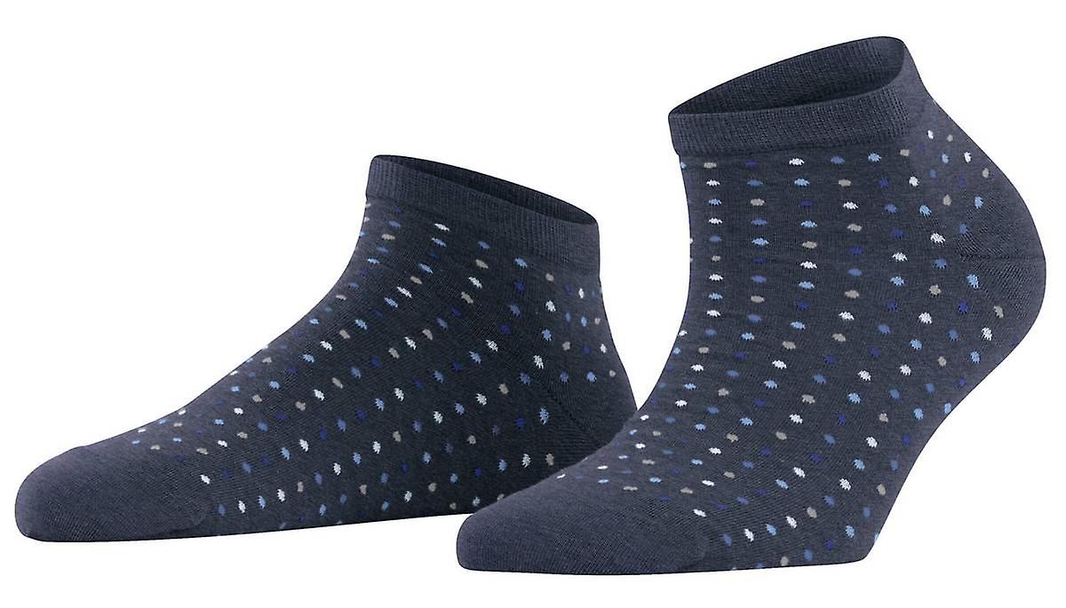 Falke Multispot Sneaker Socks - Dark Blue