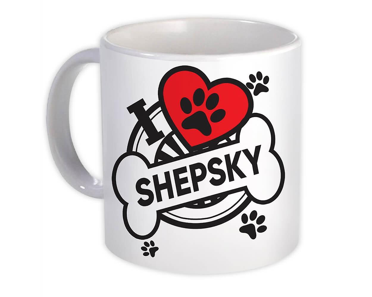 Shepsky: Gift Mug Dog