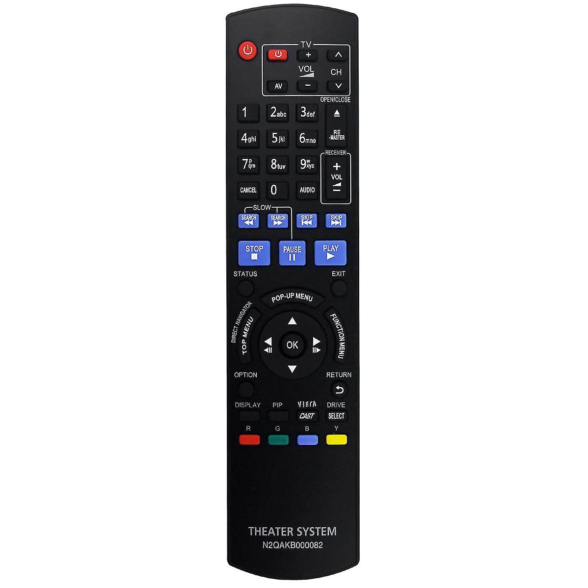 Replace N2QAKB000082 Remote Control for Blu-Ray Disc Player DMP-BD65 Dmp-BD45