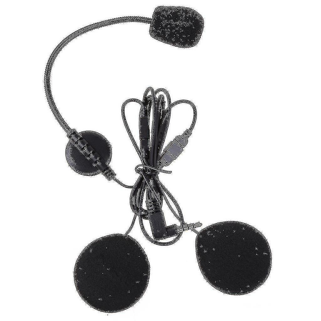 Bluetooth-compatible Intercom Motorcycle Helmet Headsets Interphone For Rider