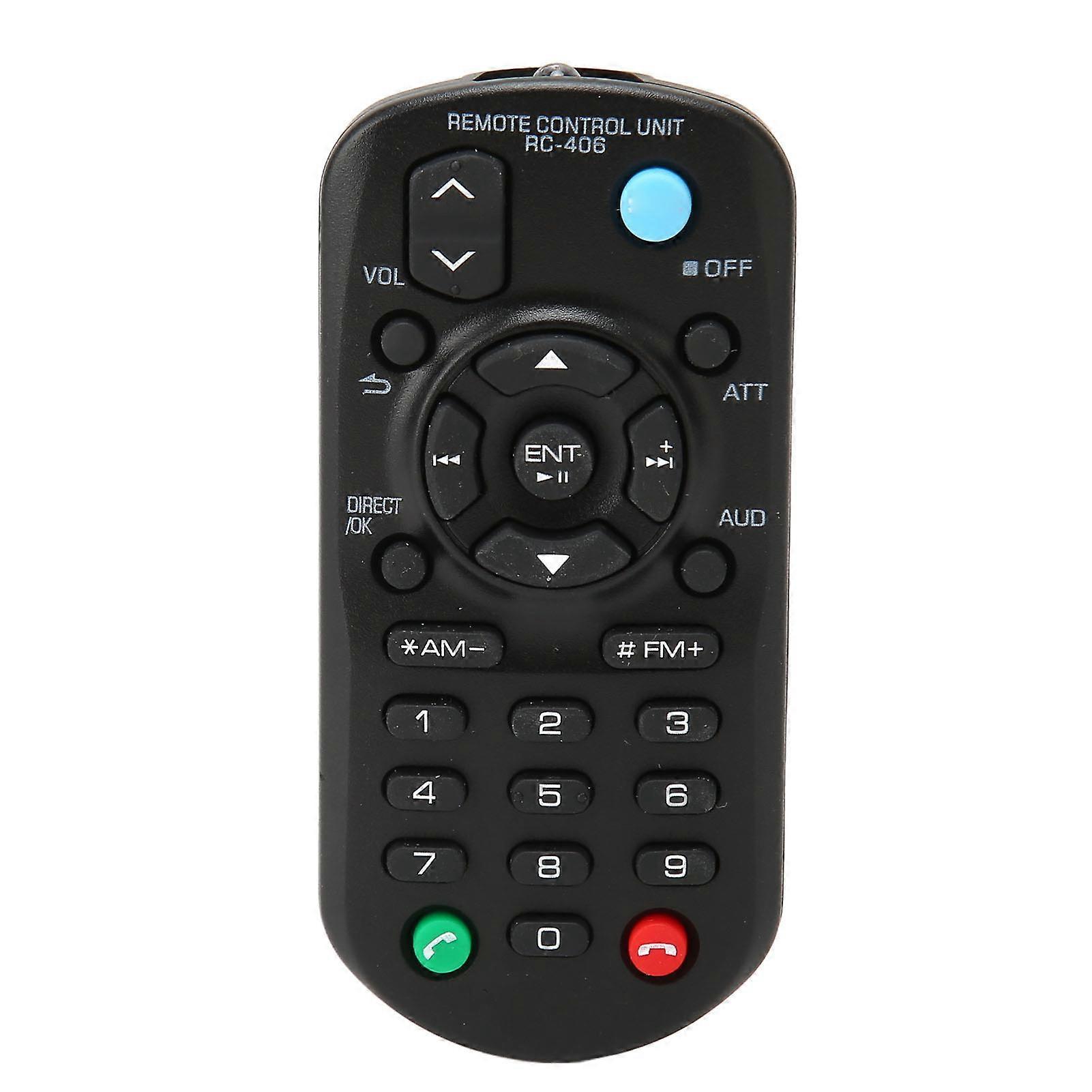 RC 406 Remote Control Compatible with Kenwood CD Receiver KDC X398 KDC 200UB KDC 170Y KMM BT260U KDC X704