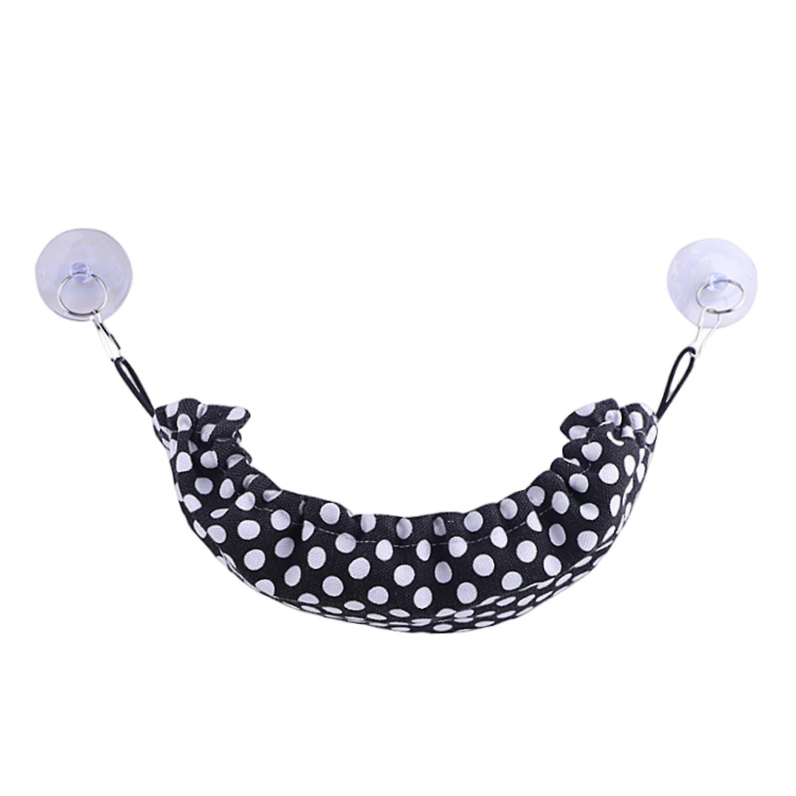 Bearded Dragon Hammock Reptile Lounger with Suction Cups for Amphibian Reptile red dots