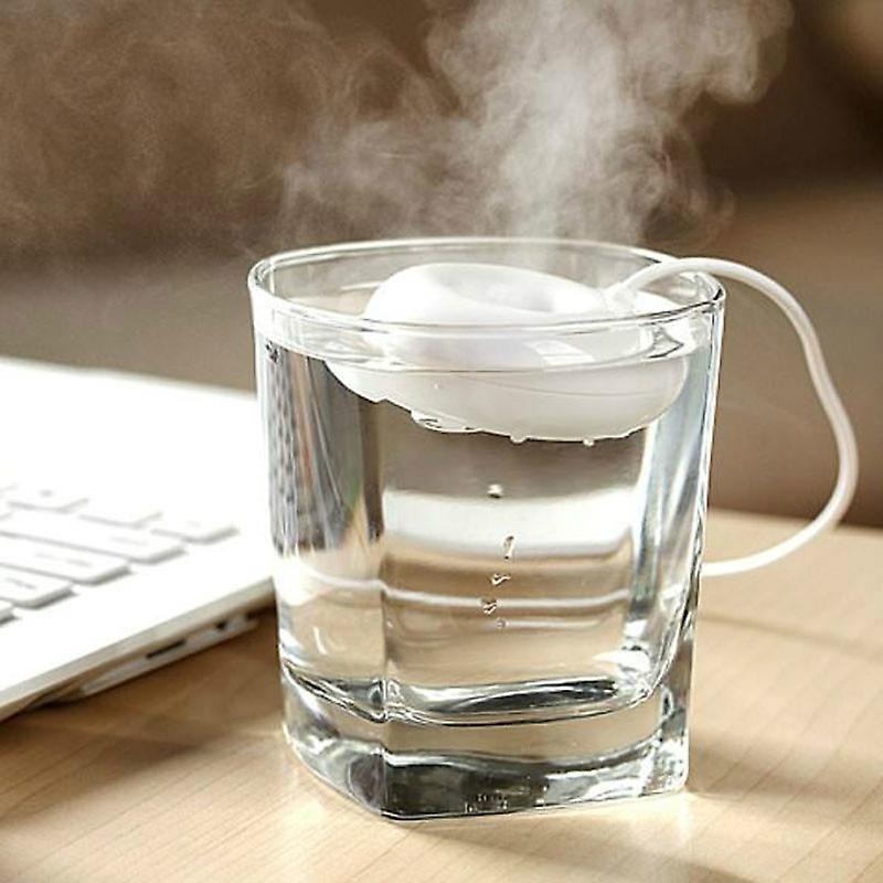 Donut Shape Mini USB Air Humidifier Aroma Diffuser Purifier Donut Shape White