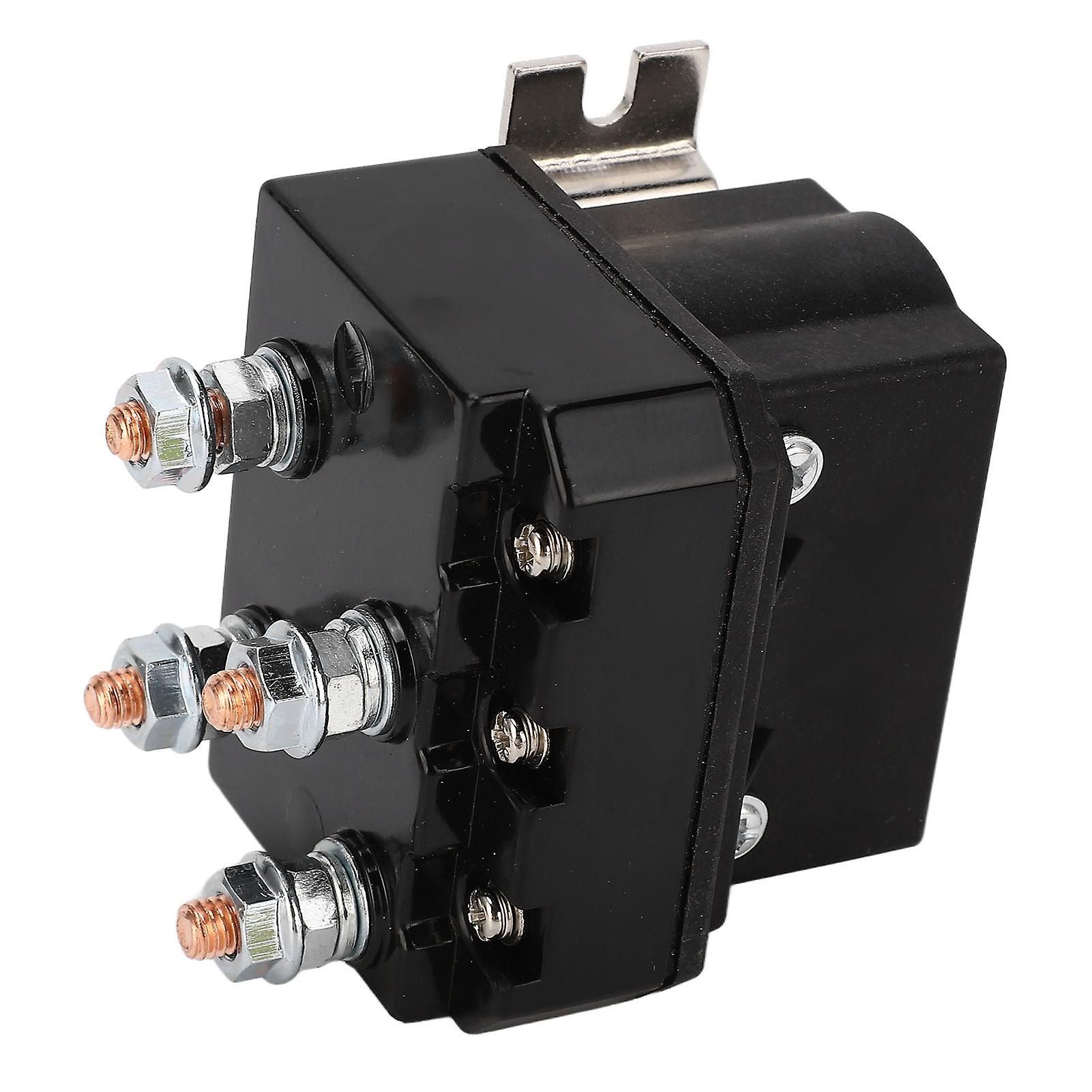 ממסר כננת חשמלית 250A ABS דיור עמיד למים נחושת מגע פליז סליל כננת ממסר מגע 12VDC 