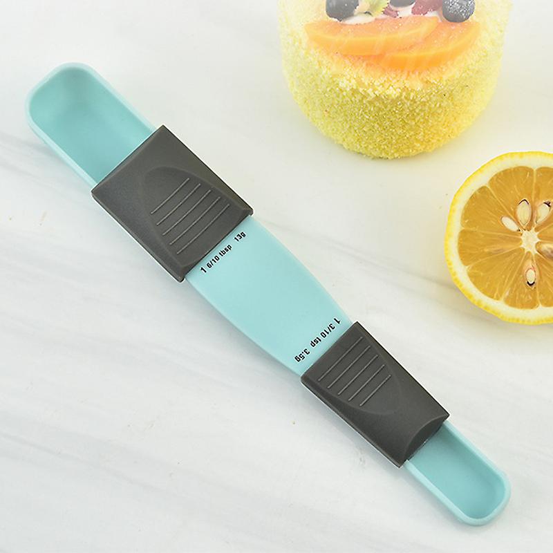 Heat Resistant Multi-Level Plastic Measuring Spoons Set, 8 Scales