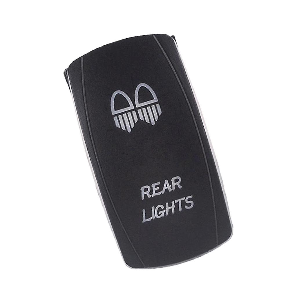 5 פין 12V סירה ימית הוביל on-off מואר Toggle Rocker SPST מתג S005
