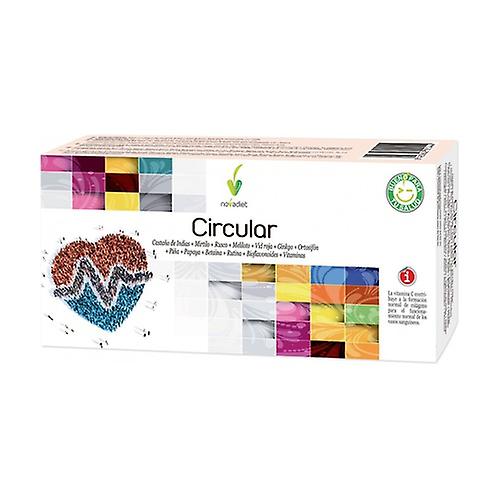 Circular 20 vials