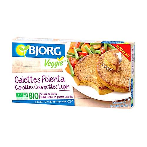 Galettes Polenta Carrots Courgettes Lupine 2 units
