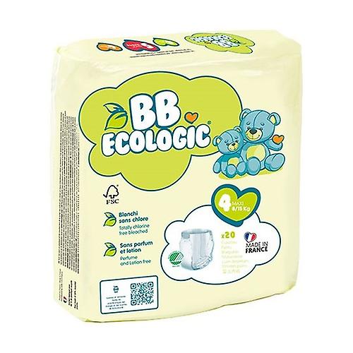 Baby panties T4 Maxi 8-15kg - BB Ecologic range 20 units