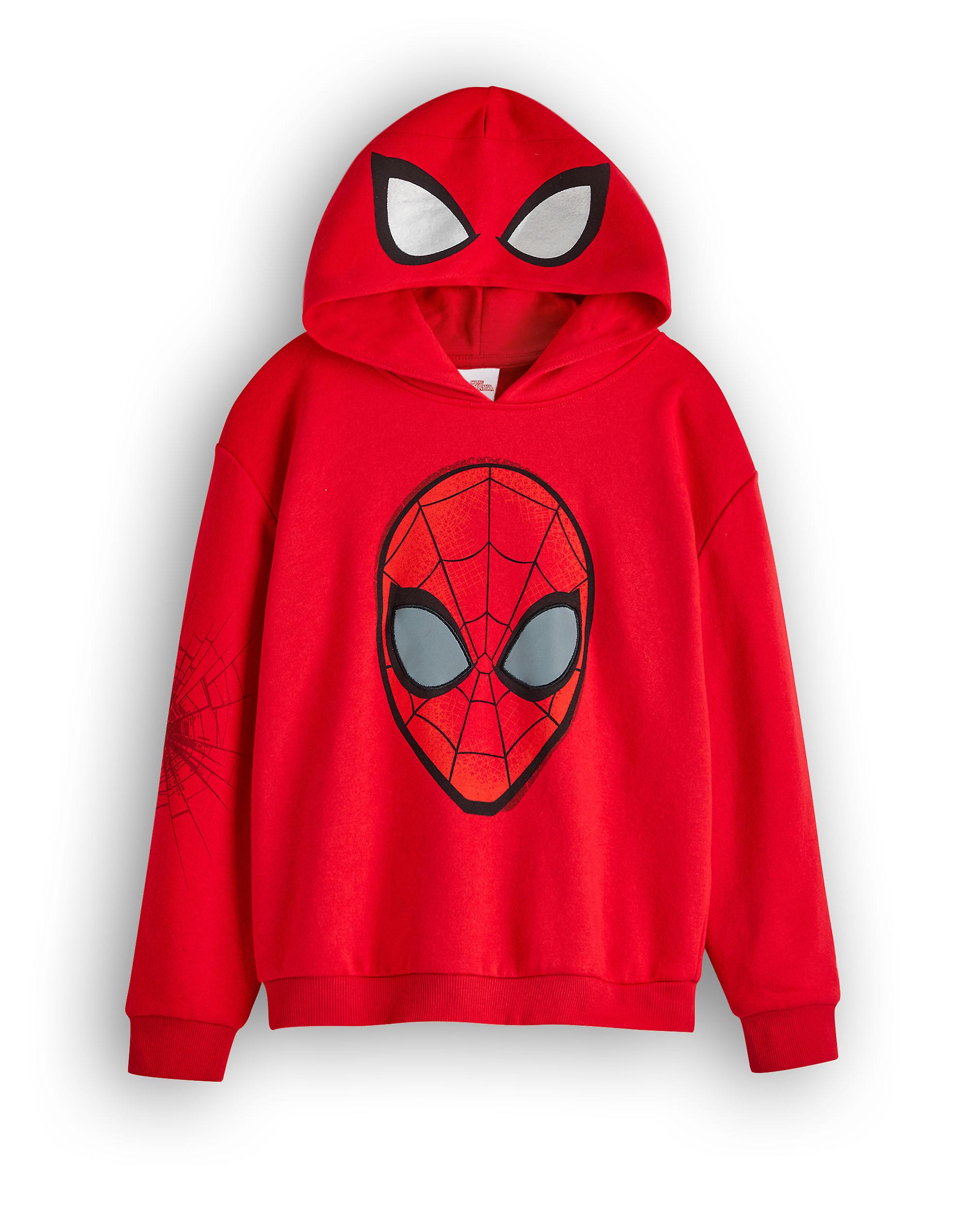 Marvel Boys Hoodie Red Spiderman