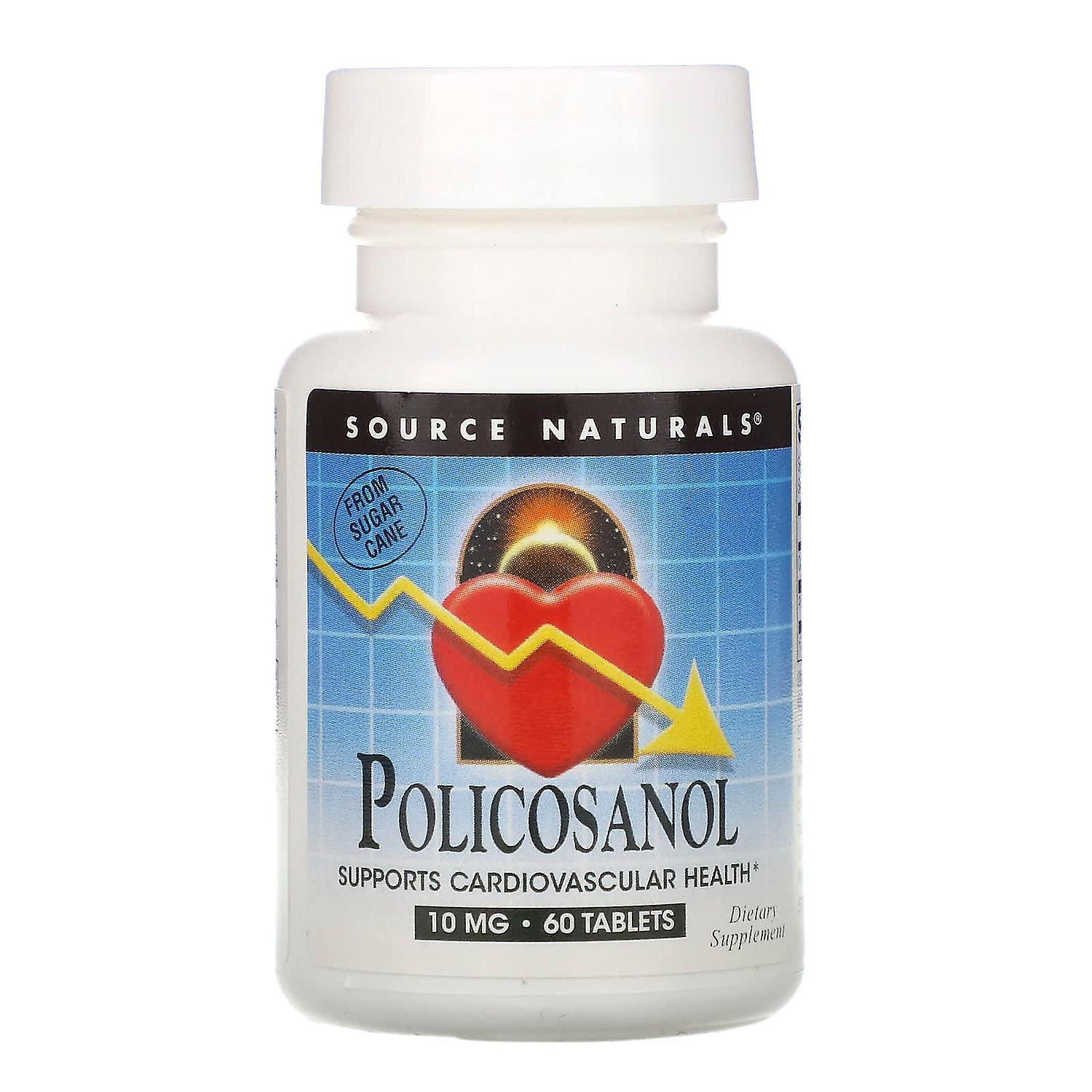 Source Naturals, Policosanol, 10 mg, 60 Tablets
