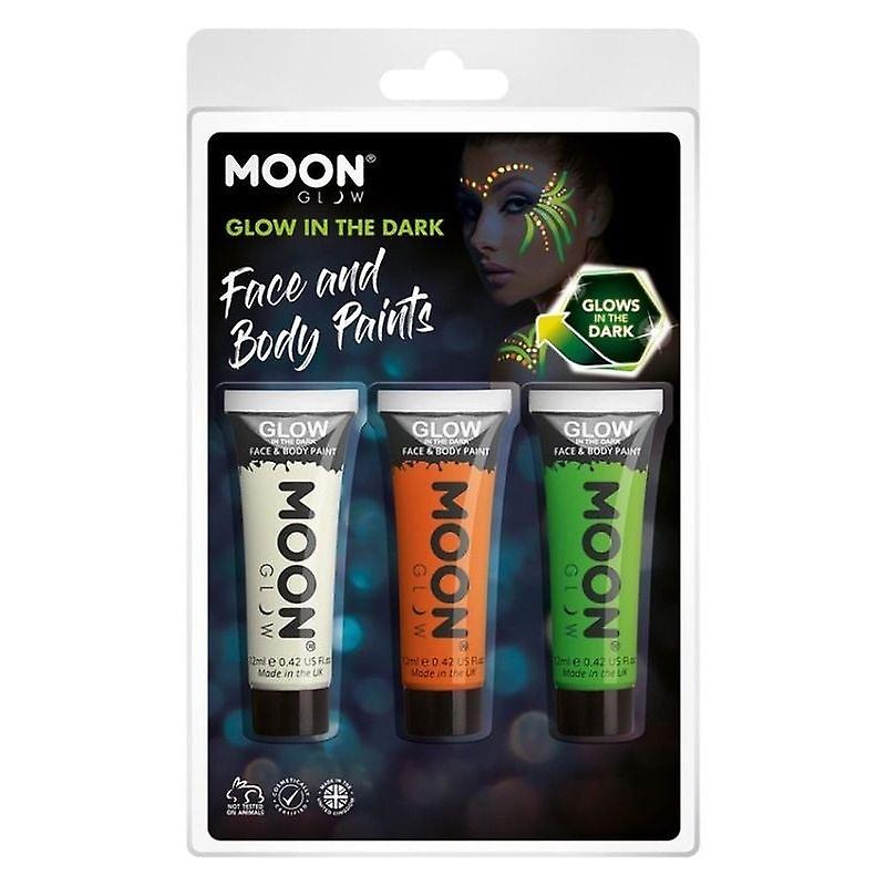 Moon Glow In The Dark Face Paint M41583