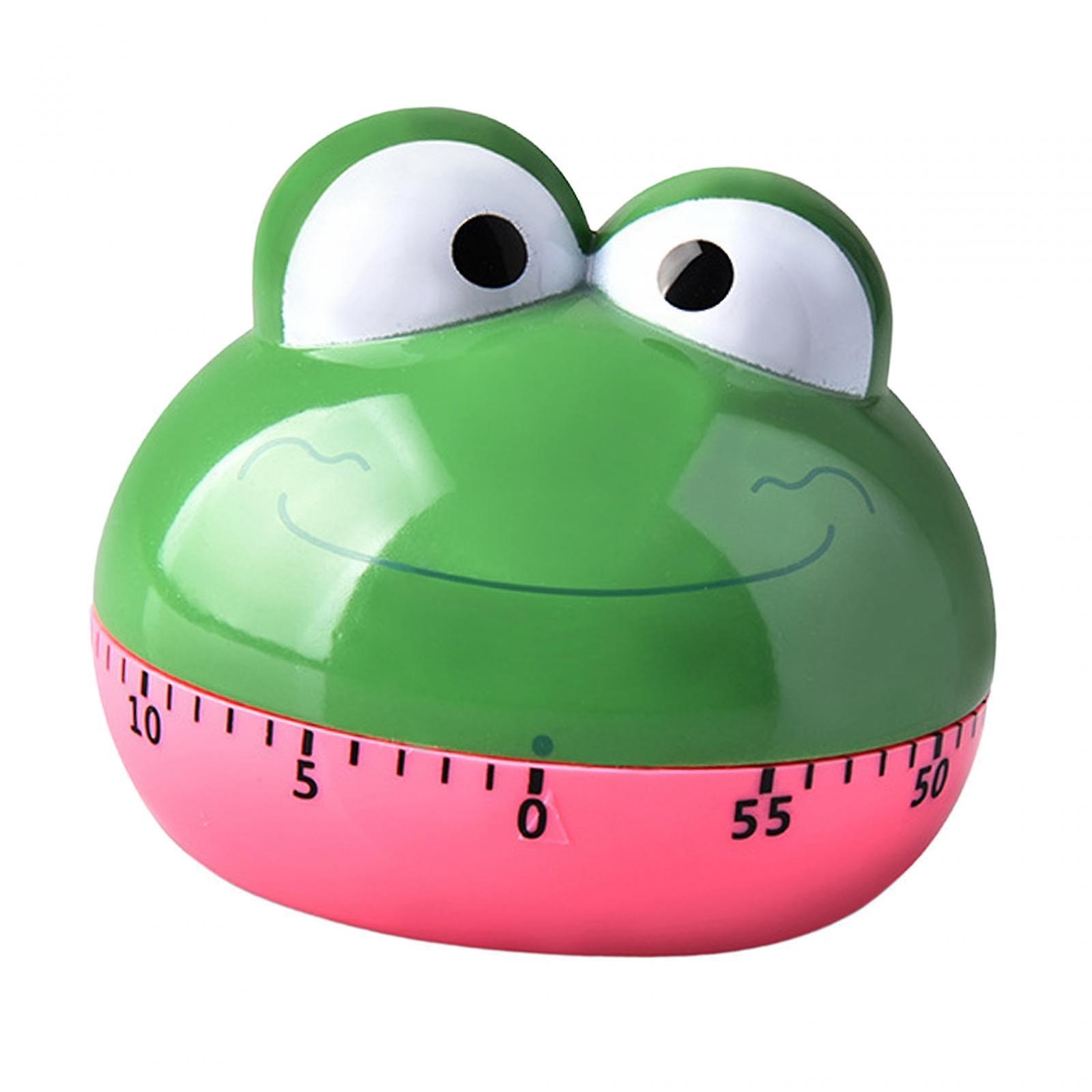 Cartoon Kitchen Timer Countdown Timer Cute Animal Mechanical Timer Loud Alarm 60minutes Alarm Clock for Classroom Sleep Study