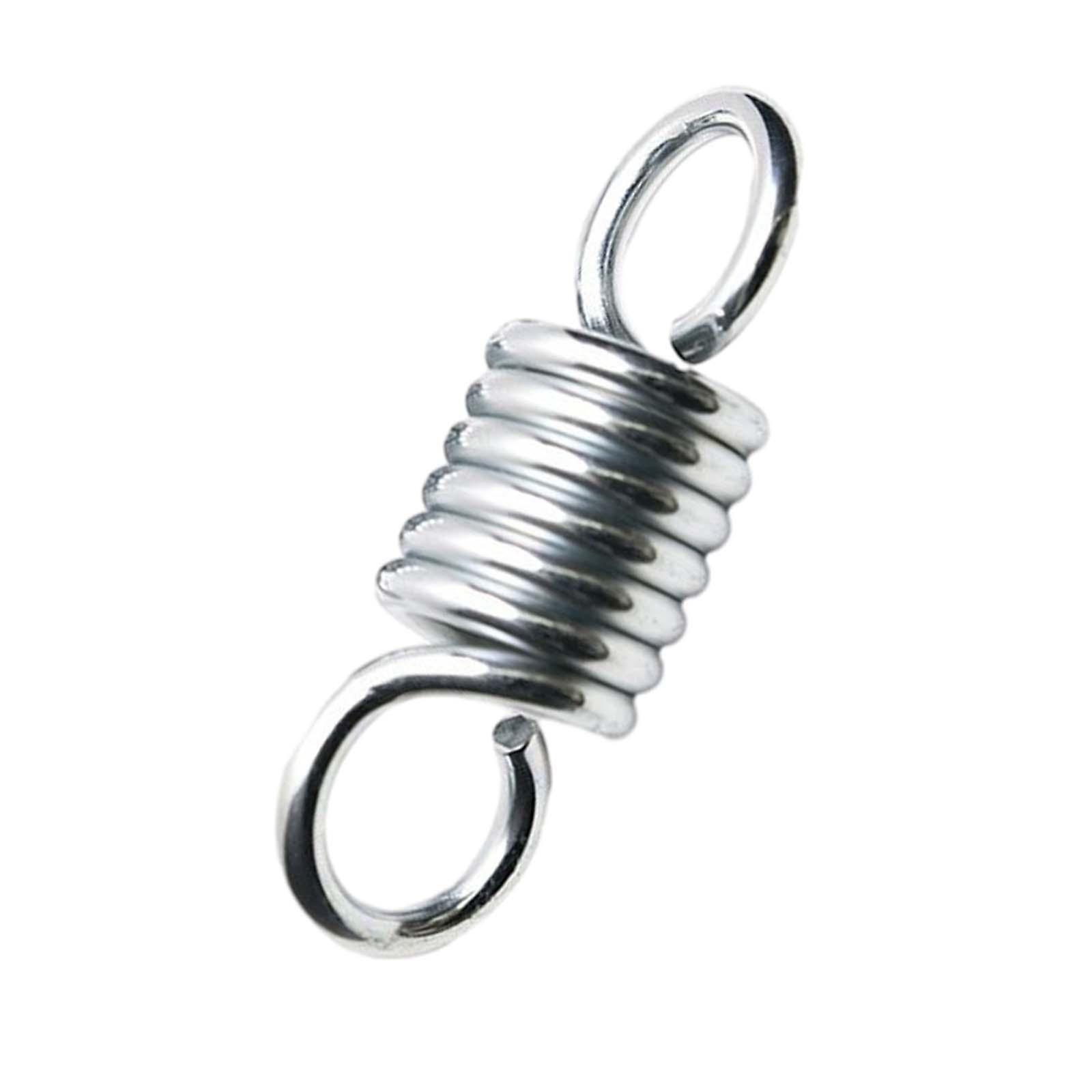 Cross Swing Spring Hammock Spring Multiuse Wear Resistant Steel Extension Spring for Patio Gym Playgrounds Hammock Heavy Bags