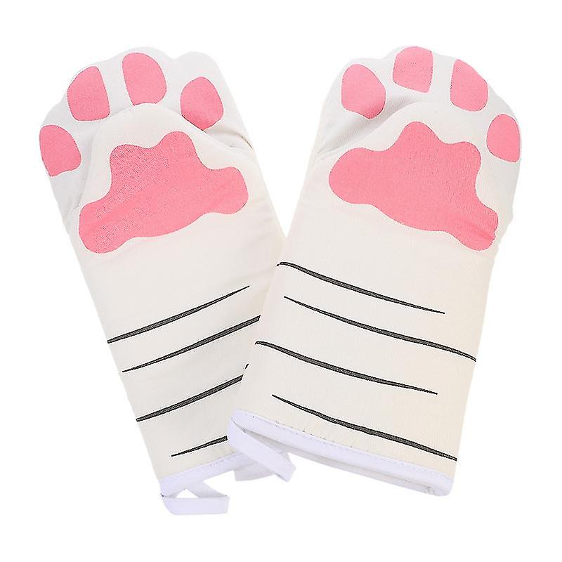 2pcs Cat Claw Oven Mittens
