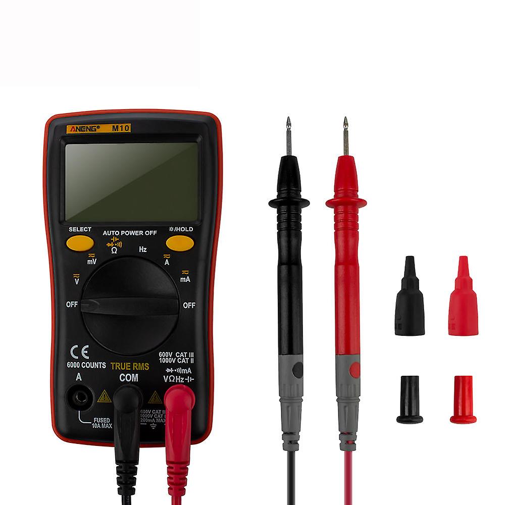 6000 Counts Digital Multimeter Ac/dc Ammeter Voltmeter Ohm Meter Tester Capacitor Buzzer Multimetro Test
