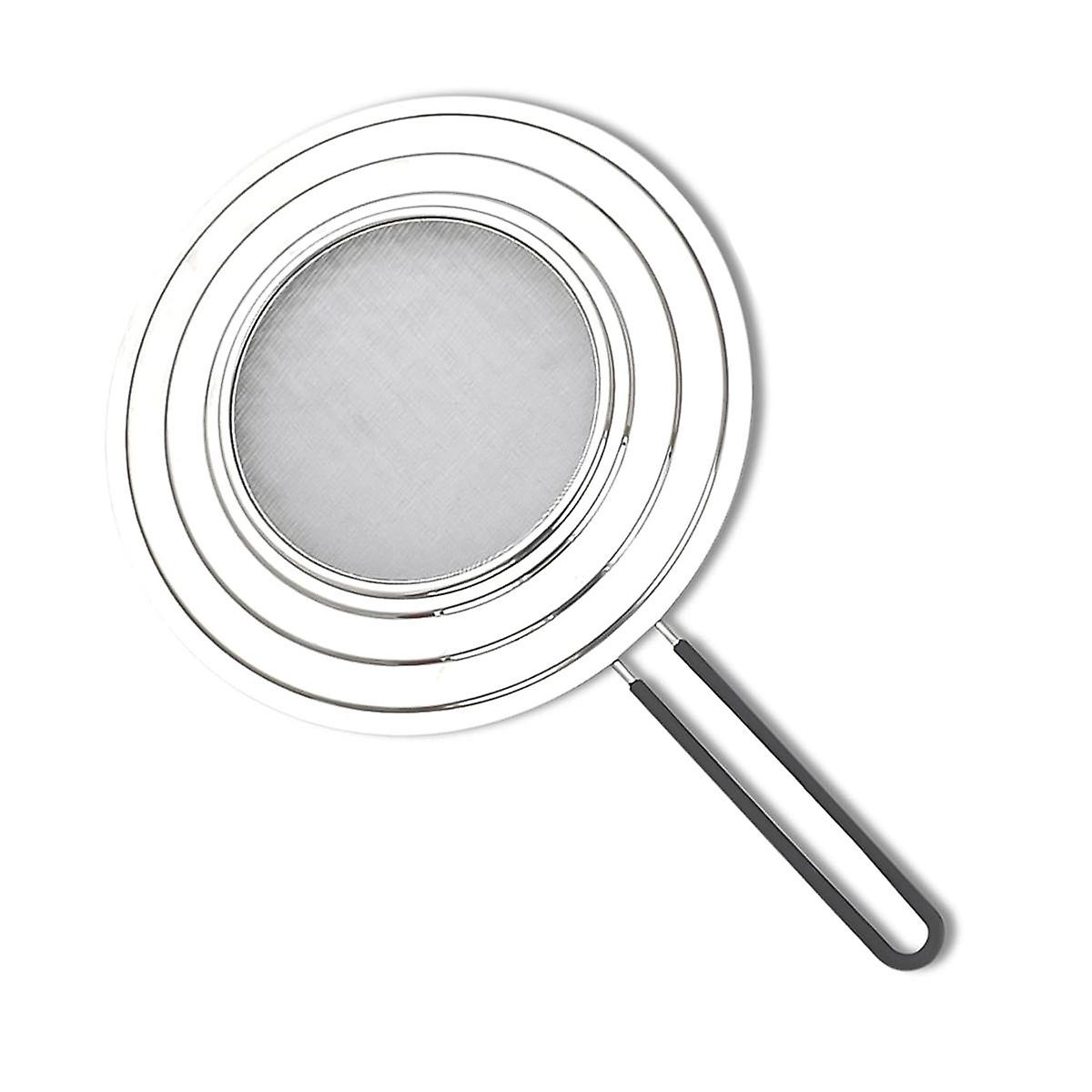 Splash Guard Pans: 30cm Silicone Splash Guard for Frying Pan, Pan Splash Guard, Universal Pan Splash Guard