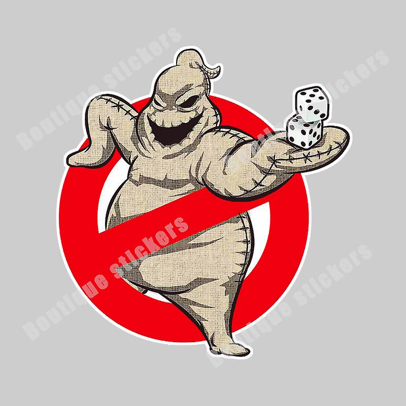 شخصية مخصصة Ghostbusters ملصق بولي كلوريد الفينيل ملصق الرجعية احتقار لفتة ملصق دراجة نارية سباق السيارات ملصق