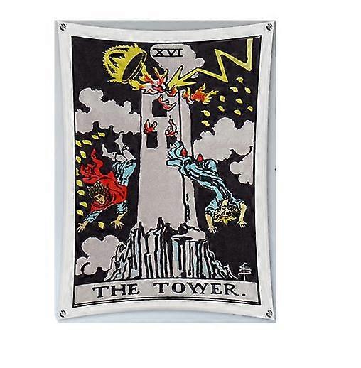 Tarot Card The Tower Wall Tapestries