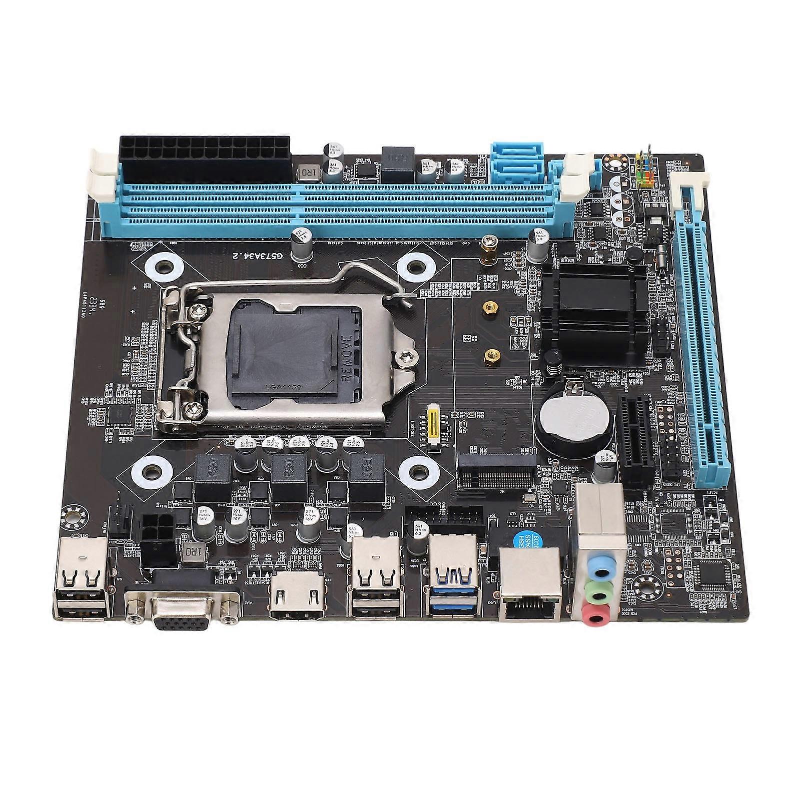 H81 ゲーミングマザーボード デュアルチャネル DDR3 M.2 NVMe NGFF SATA 6Gb/s PCIe スロット LGA 1150 Micro ATX PC マザーボード Core