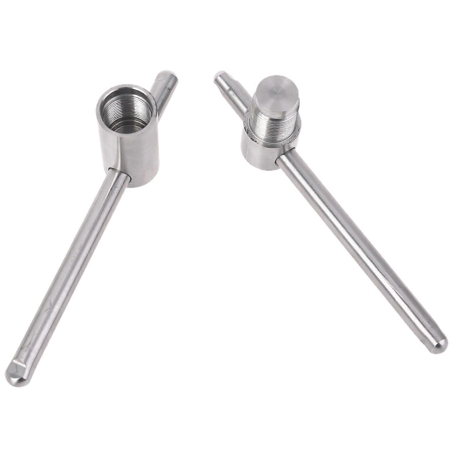 Acier inoxydable Cue Tip Press Tool Shaper pour 14mm Pool Snooker Billard Flat Cues Stick Tip