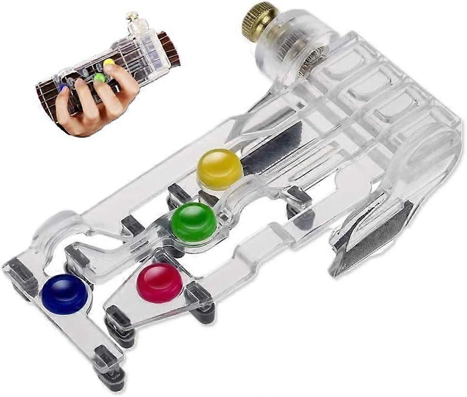 Guitar Buddy Aiuto didattico Aiuto per principianti per chitarra Chord Buddy Attacco per chitarra Accordatore per chitarra Allenatore di chitarra Efficace sistema di apprendimento utile Strumento perfetto