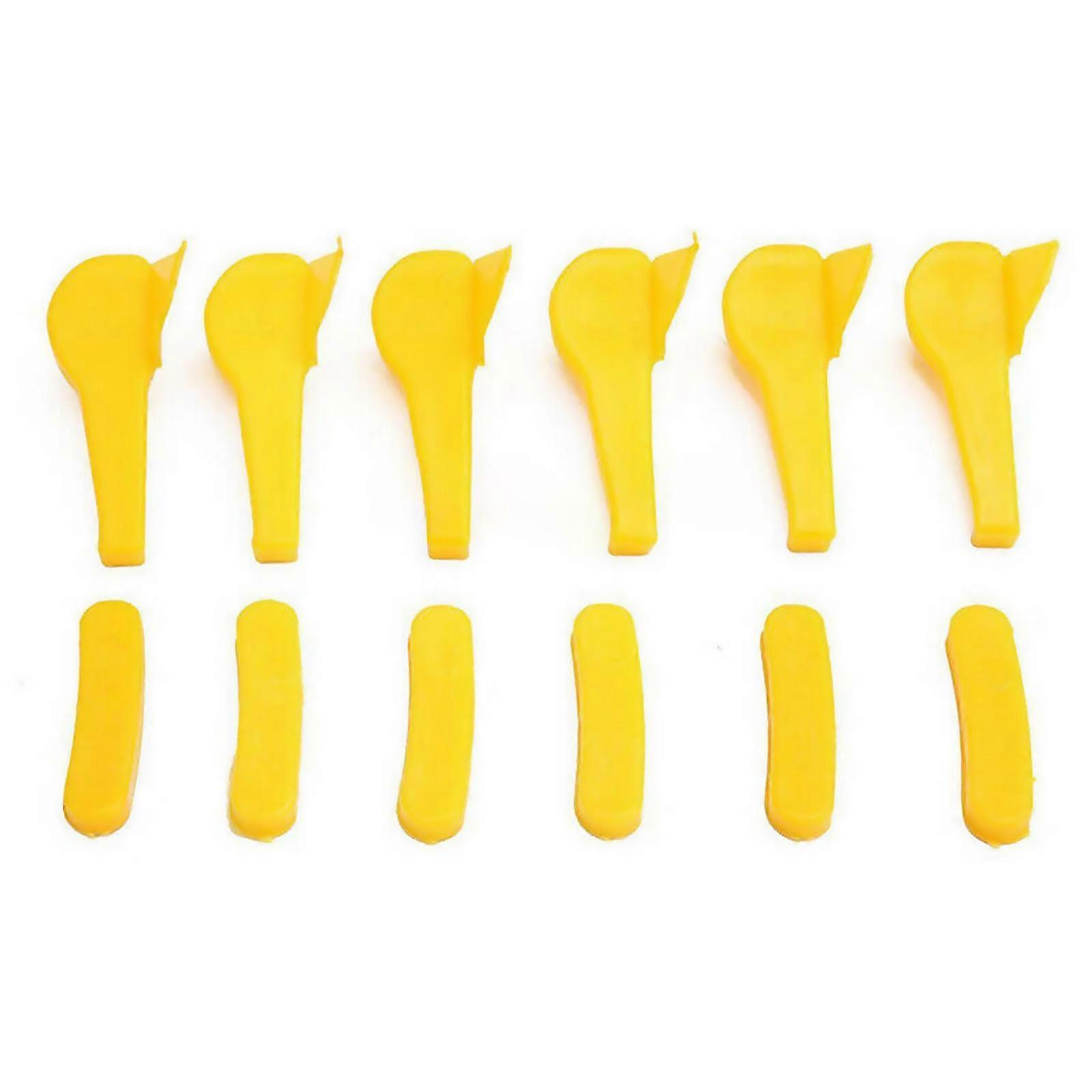 12PCS Tire Changer Machine Mount Demount Duck Head Insert Rim Protector Plastic PAY