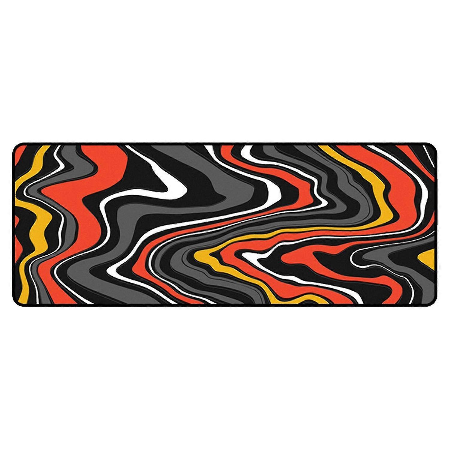 Mouse Pad Thickened Non-slip Large Abstract Art Carpet Gaming Mousepad Table Mat for Computer