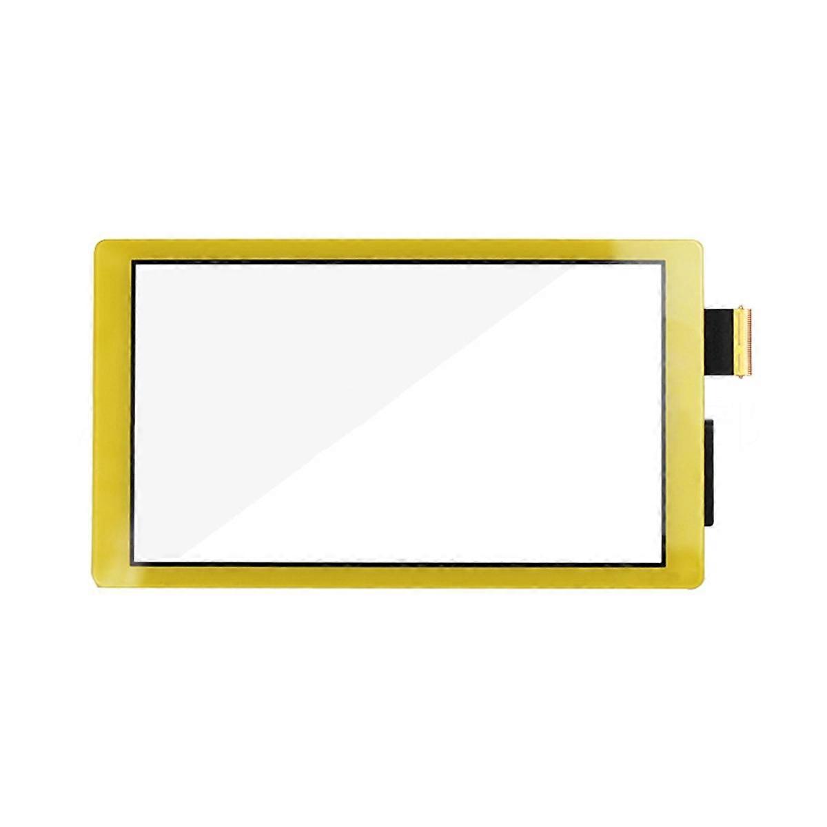 Écran tactile LCD pour Switch Lite, panneau de protection pour console de jeu, écran tactile jaune