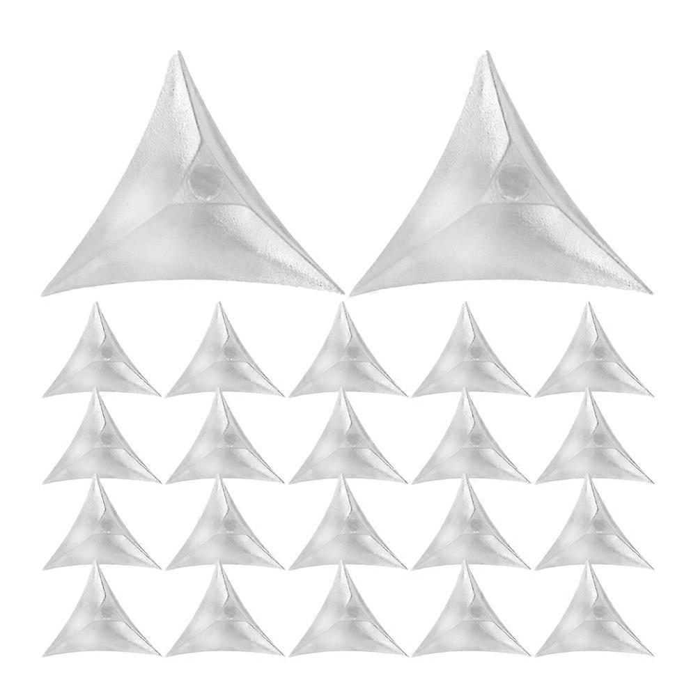 200pcs Stair Dust Corner Stair Dust Triangle Decorative Triangle Stair Dust Corner
