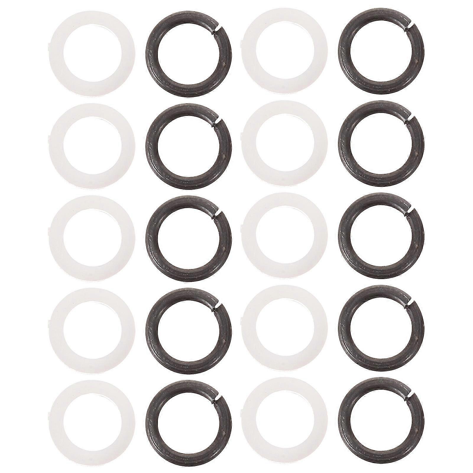 10 Pairs of Guitar Tuner Washer Portable Tuner Spacer Replaceable Tuning Peg Gasket
