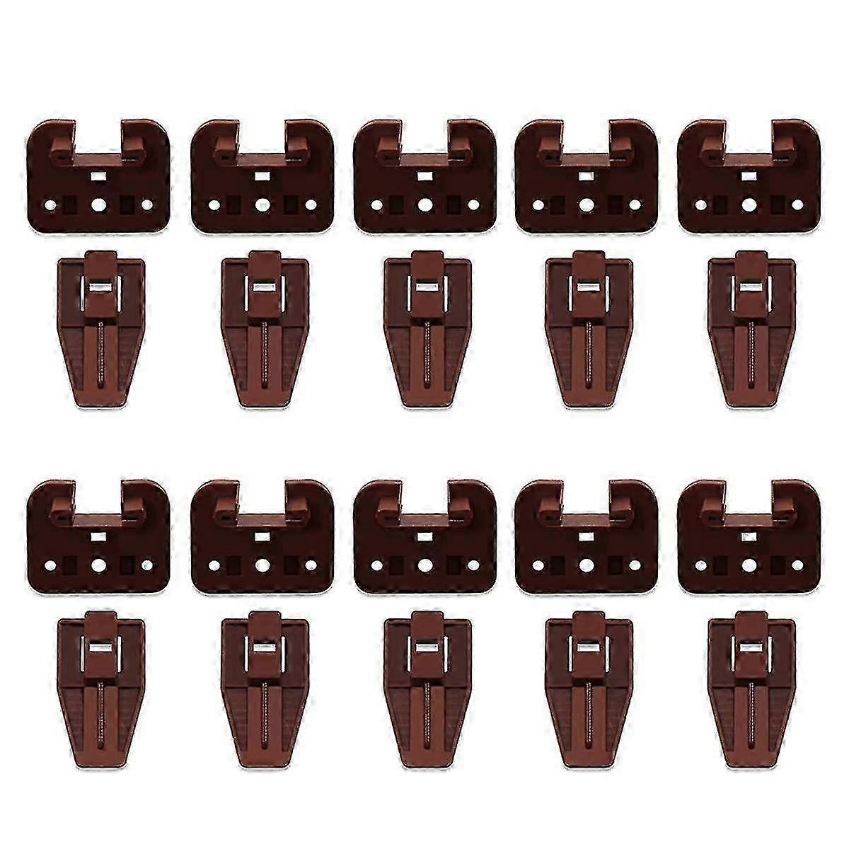 Plastic Drawer Slides and Guides Drawer Replacement Part for Mount Drawer Slides Plastic Drawer Gui