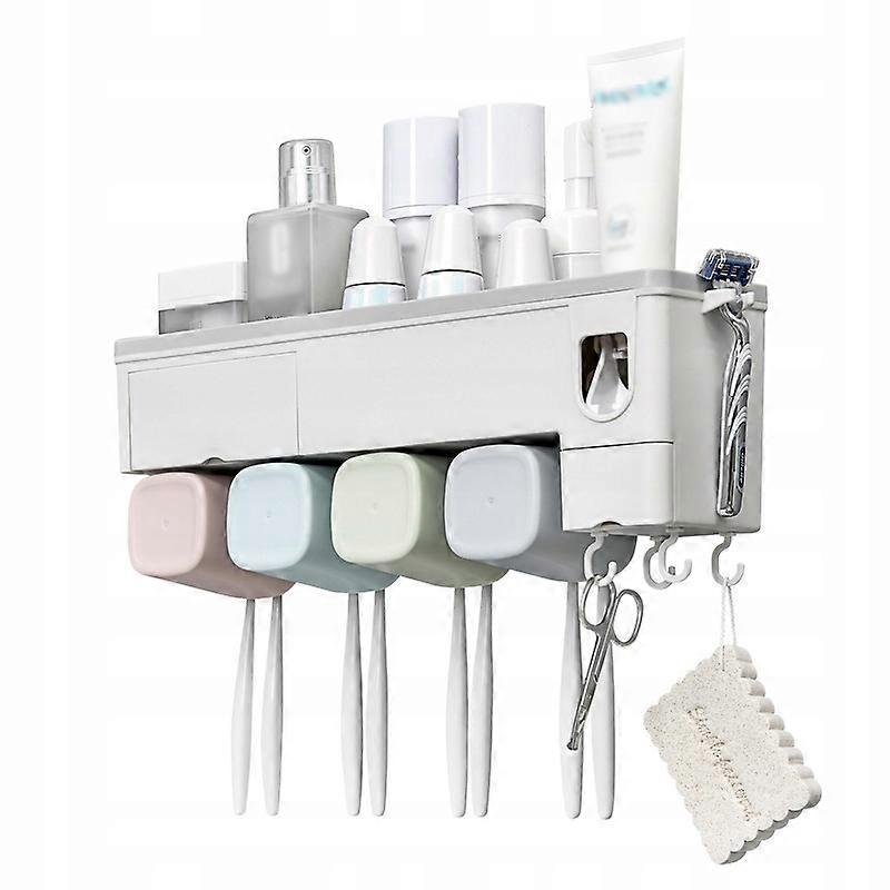 Toothbrush Holder Paste Dispenser